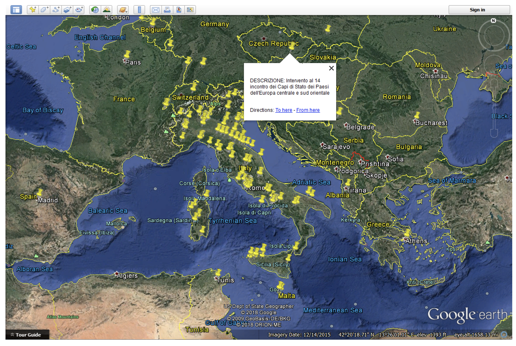 GIS visualization example